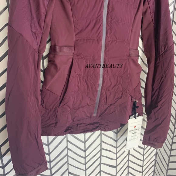 🔸 Lululemon down for it all jacket DKAD adobe new - Picture 3 of 12